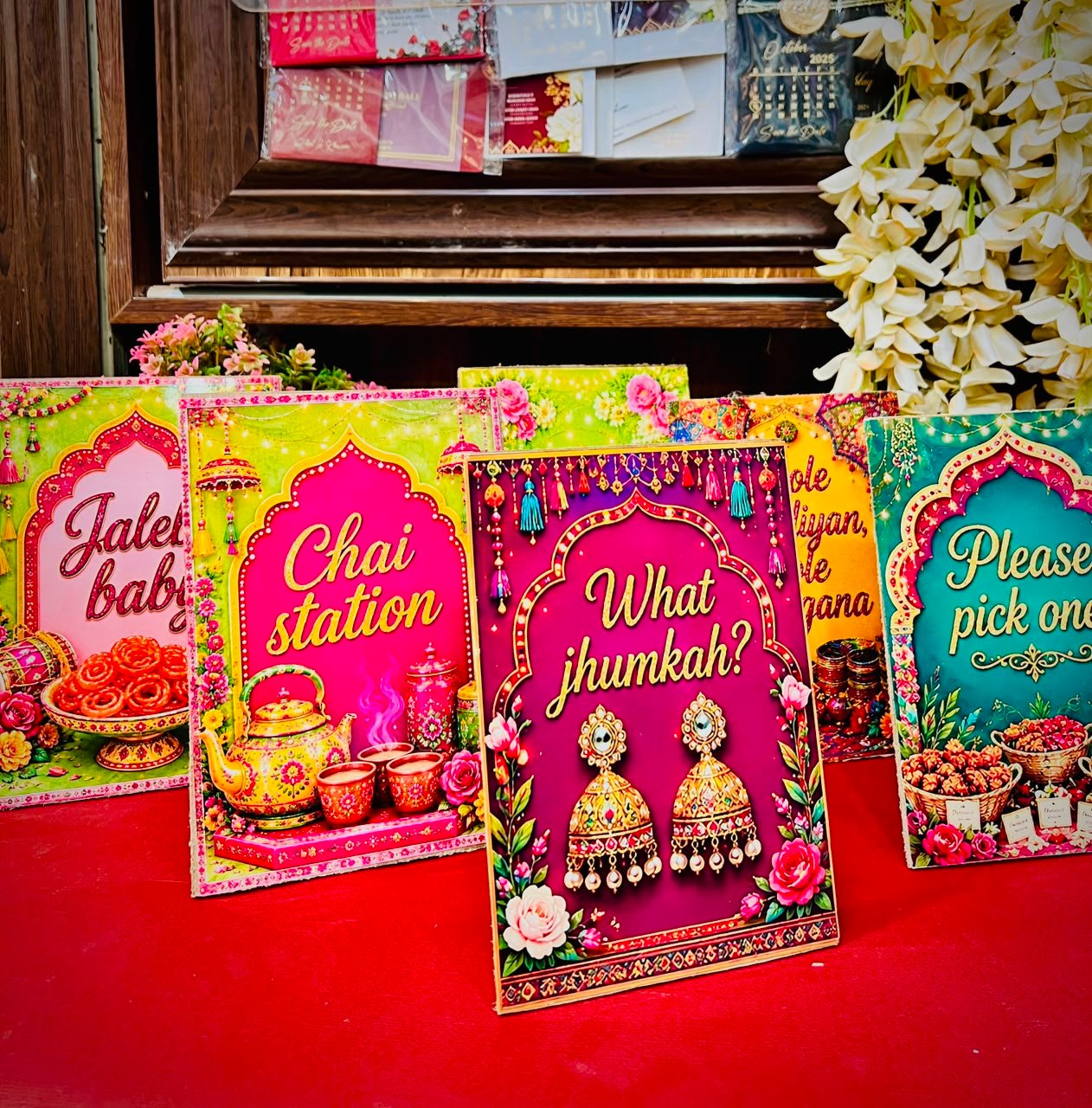 A5-Mehndi & Dholki Tabletop Stands