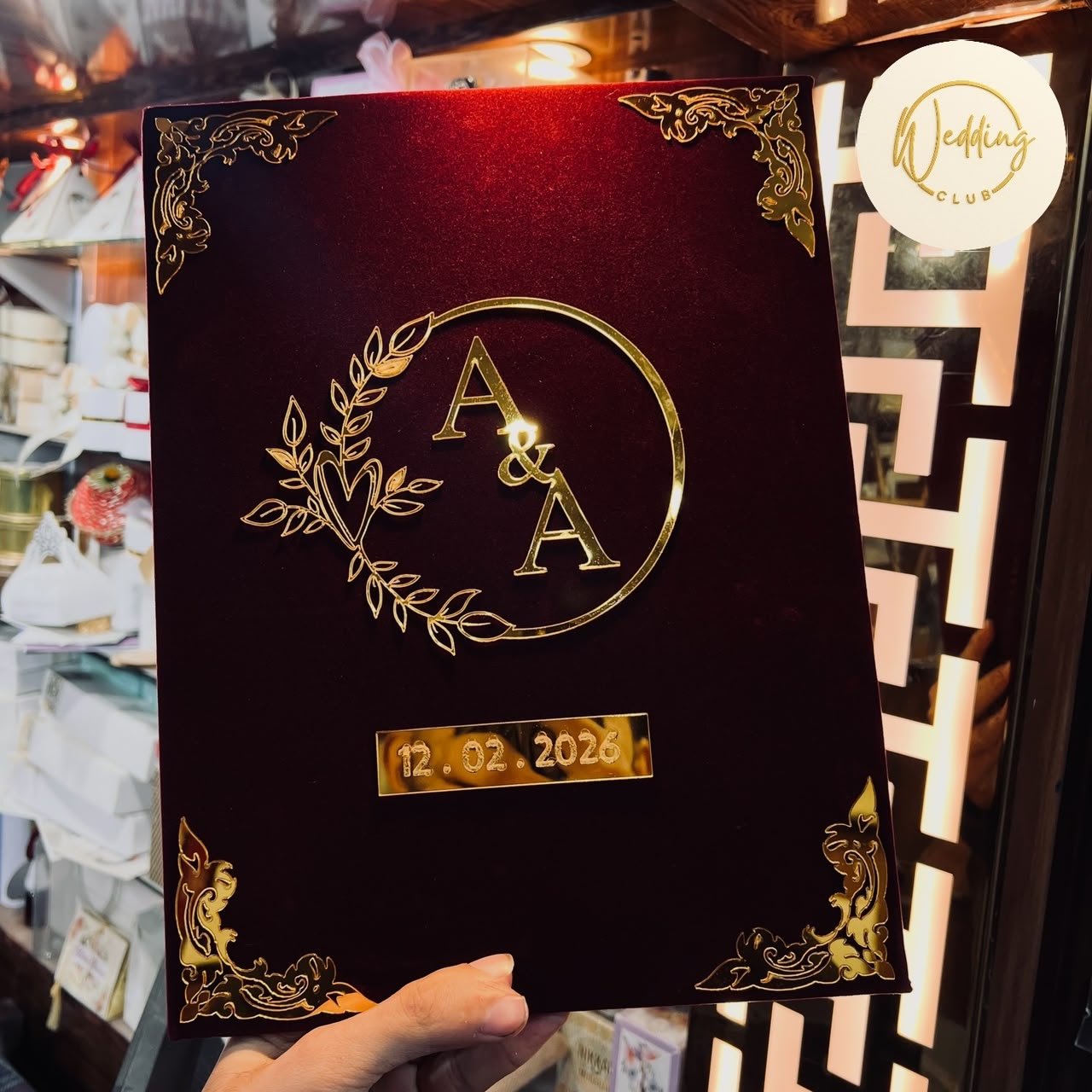 Premium Valvet Nikkah Book