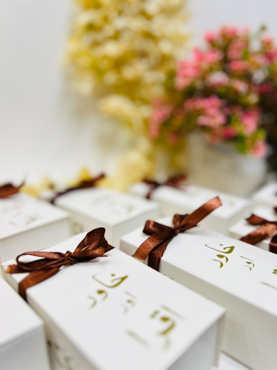 Custom Double-Pasted Favor & Bid Box