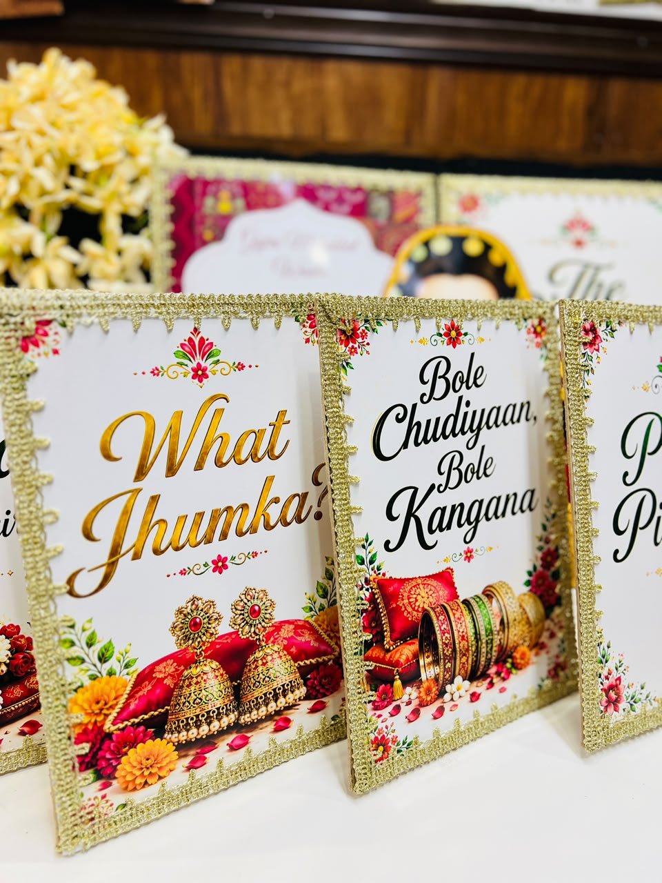 Custom A4 & A3 Table / Welcome Board
